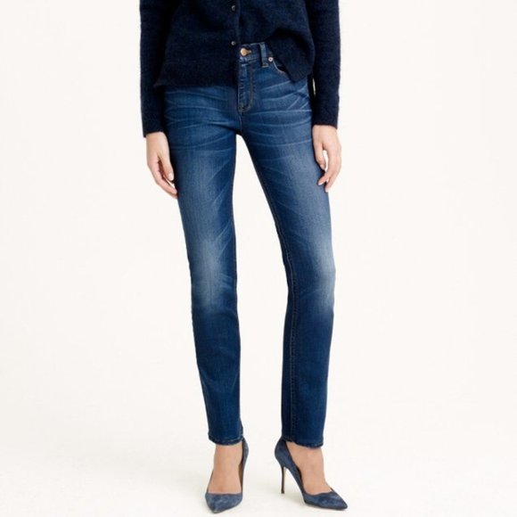 J.Crew Reid Medium Wash Slim Straight Leg Jeans | 27/4